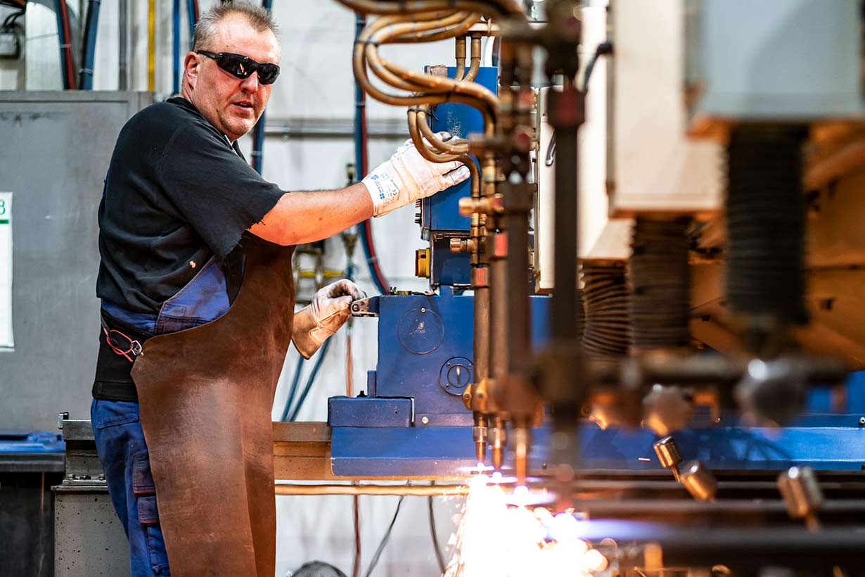 LEMKEN Werksbesichtigung Vorfertigung