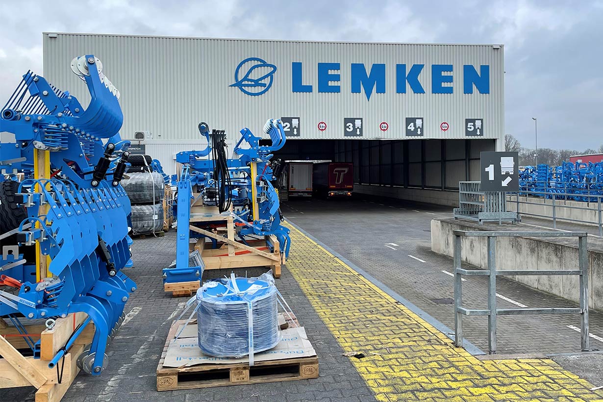 LEMKEN Werksbesichtigung Versand