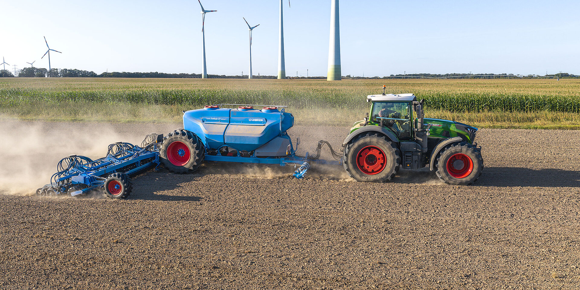 Funktionsbereiche der Solitair ST von LEMKEN