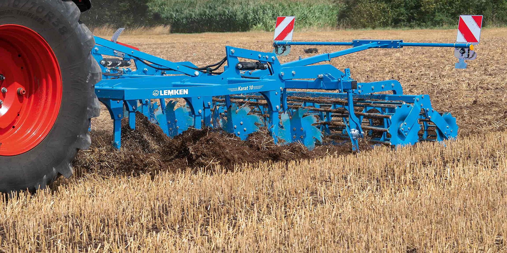 LEMKEN Grubber Karat 10 optimale Einebnung (2)