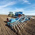 Pneumatische Drillmaschine Solitair ST von LEMKEN Rückansicht