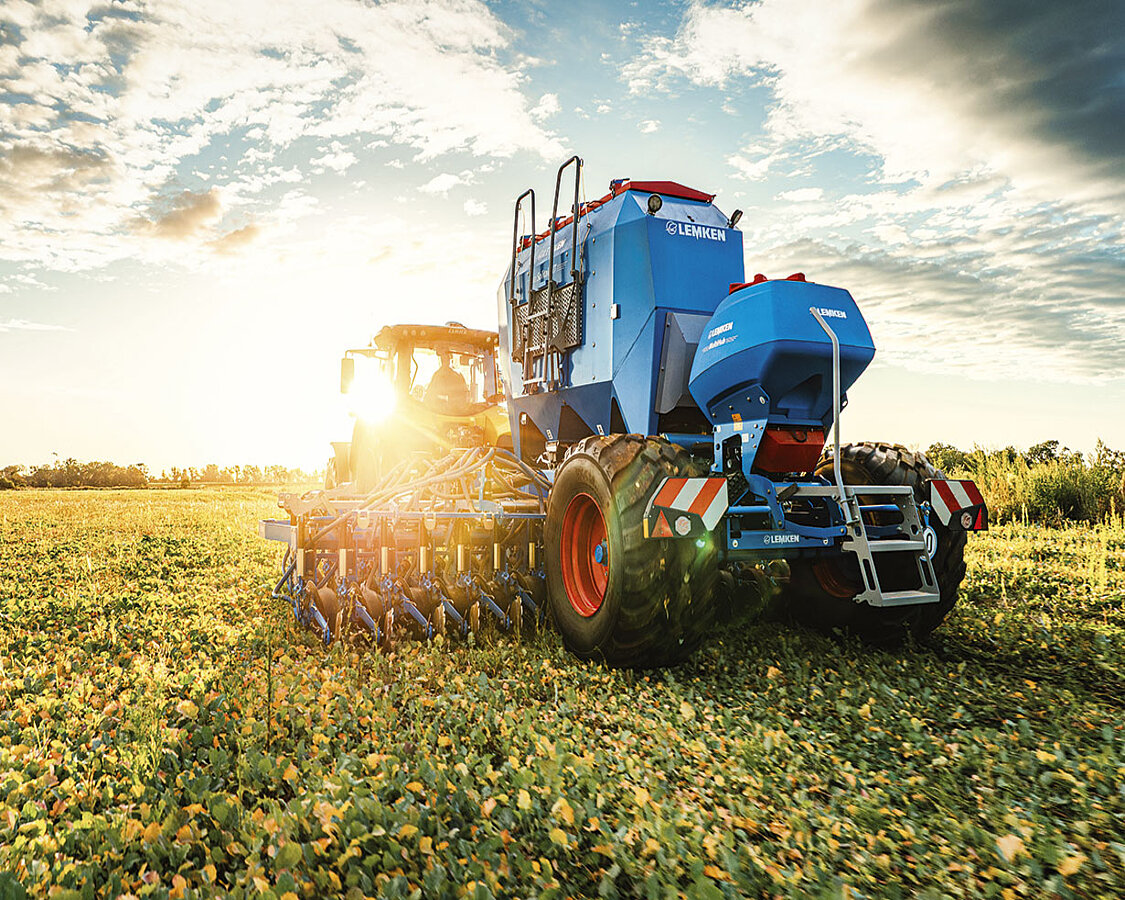 LEMKEN Solitair NT Direktsaat – präzise Ablage des Saatguts unter wechselnden Bodenbedingungen.