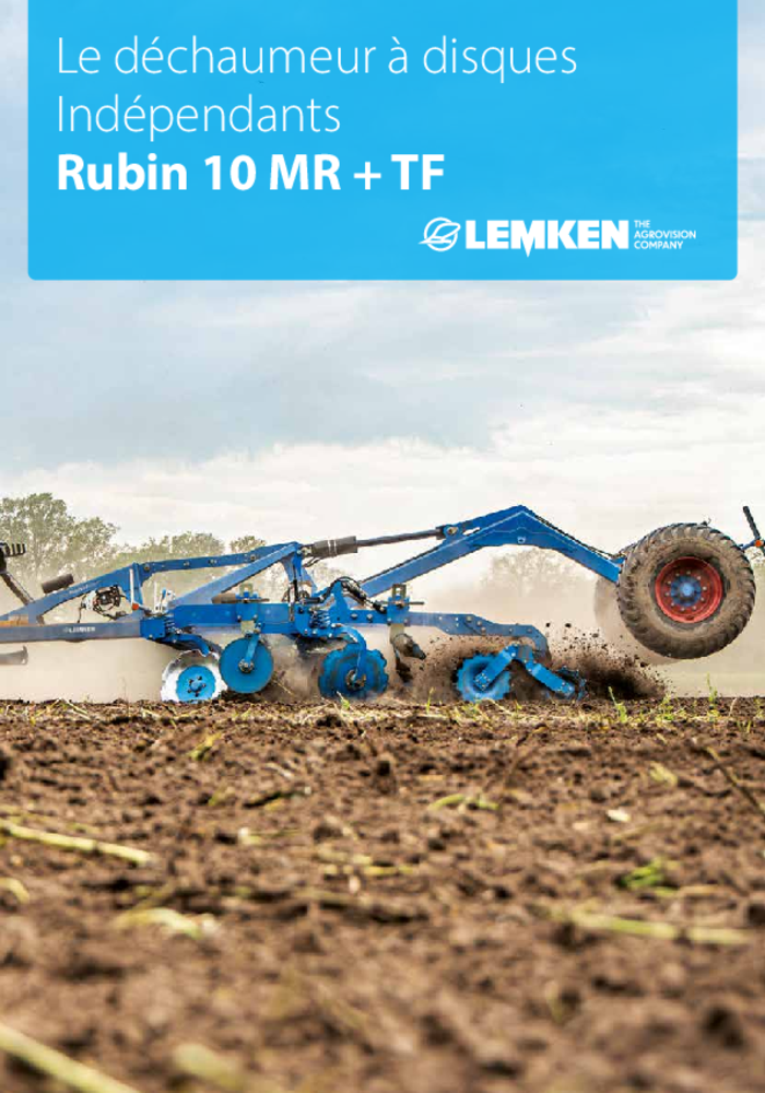 Lemken Rubin 10 MR TF Broschüre