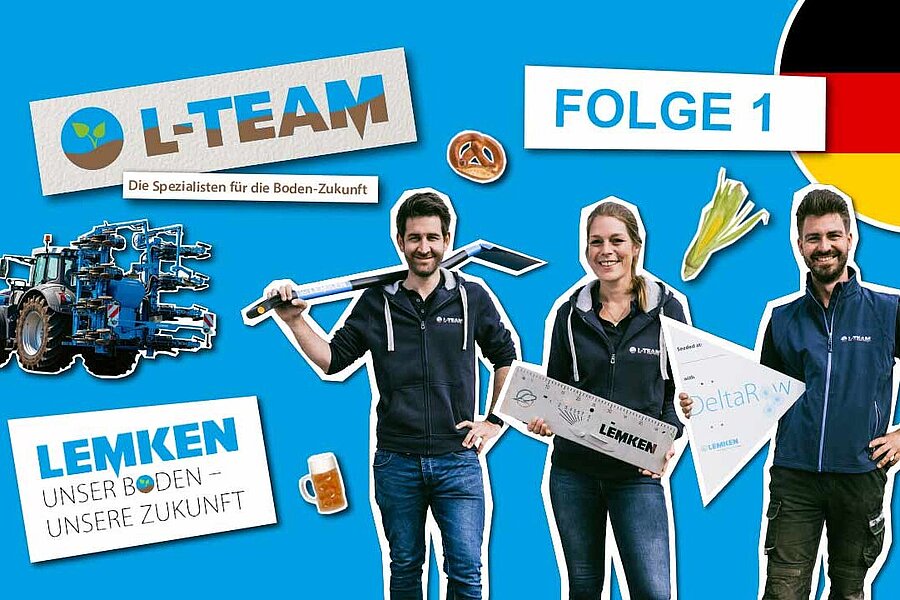 L-Team Collage Folge 1 Maisanbau in Deutschland mit Carina Dünchem