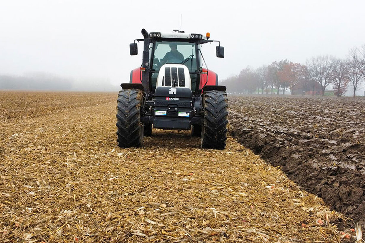 Beispiel zum Onland-Pflügen 