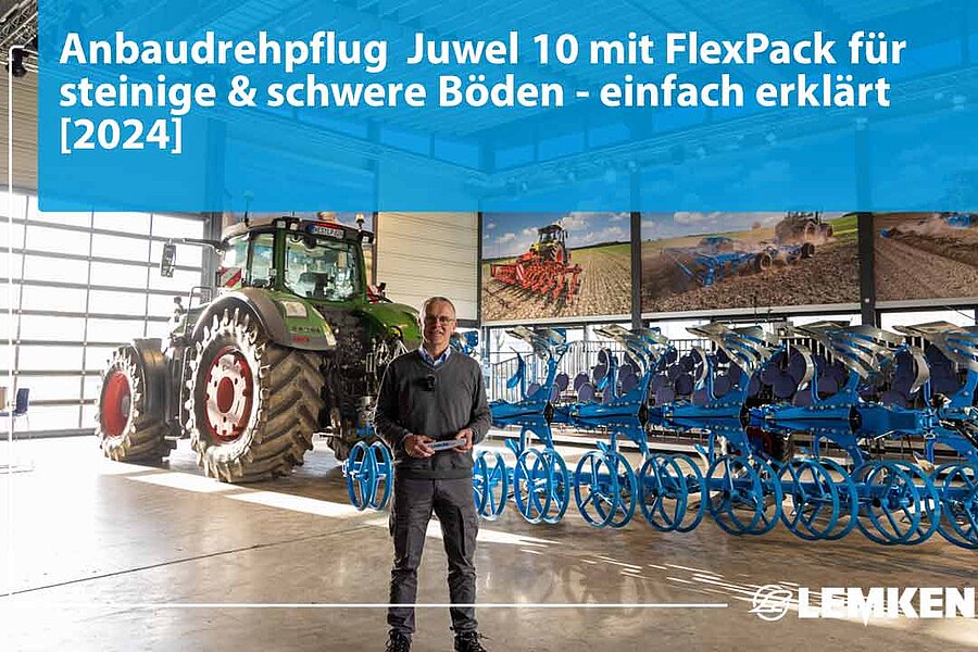 Anbaudrehpflug Juwel 10 Erklärvideo
