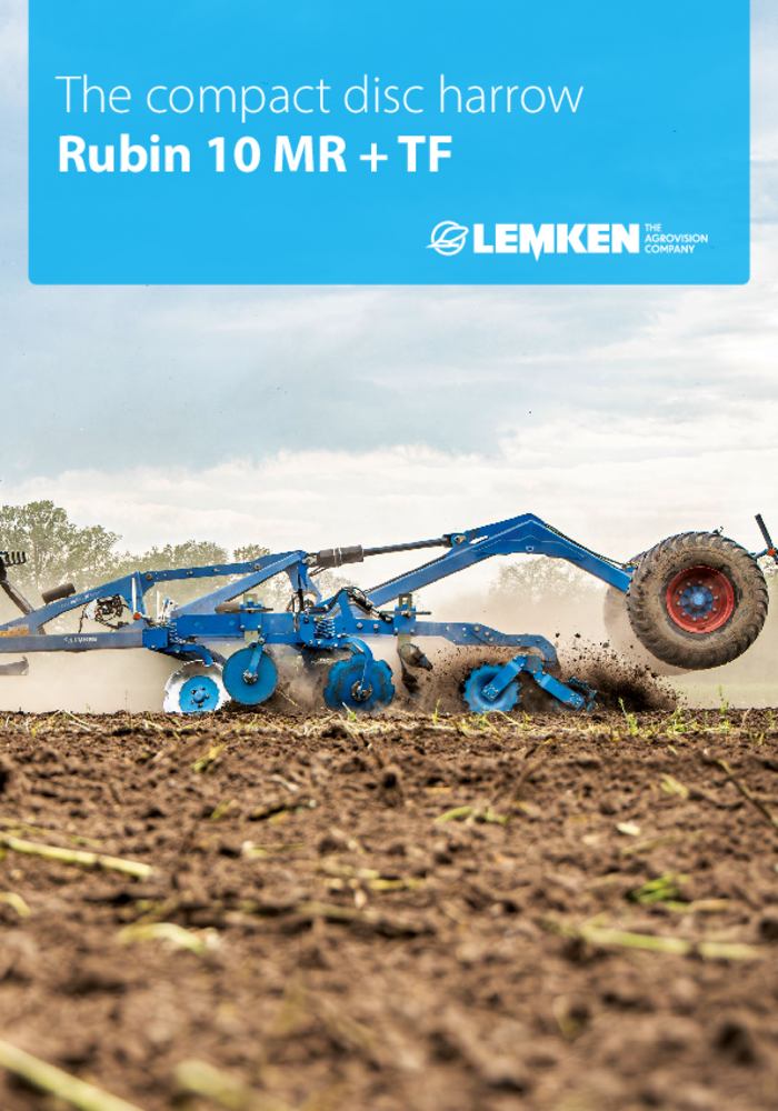 Lemken Rubin 10 MR TF brochure