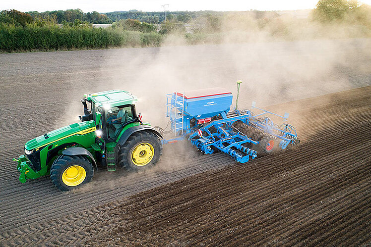 Seed drills seeding combination