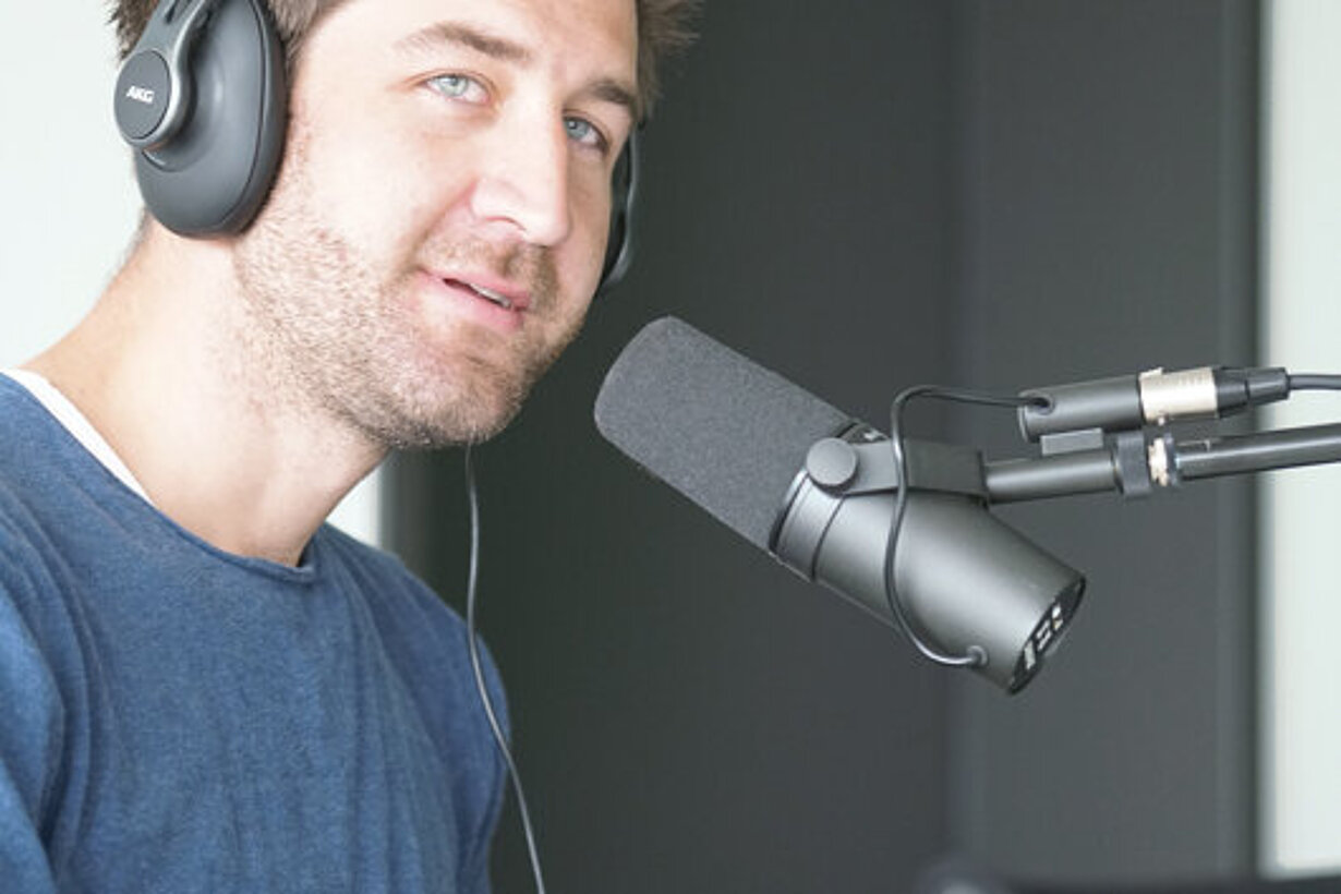 LEMKEN Podcast Host Johannes on Air