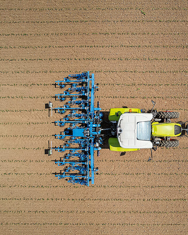 LEMKEN EC-Weeder Luftbild