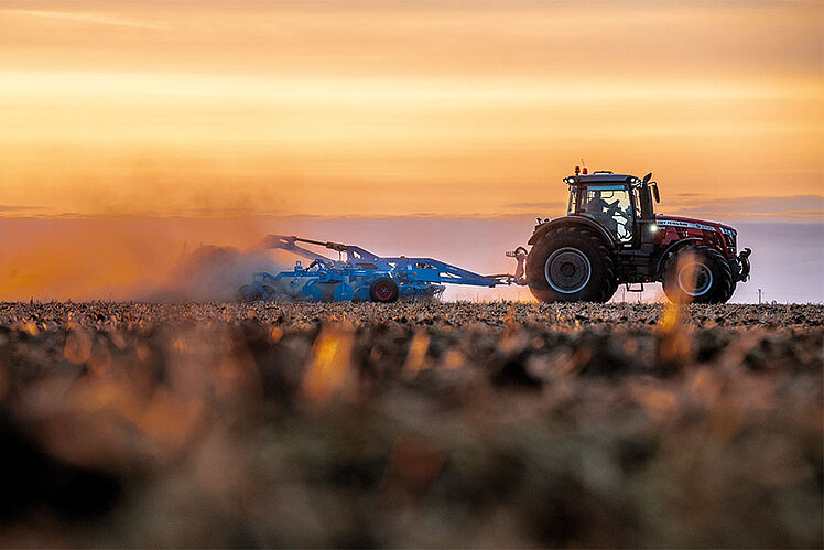 Farm machinery for soil cultivation