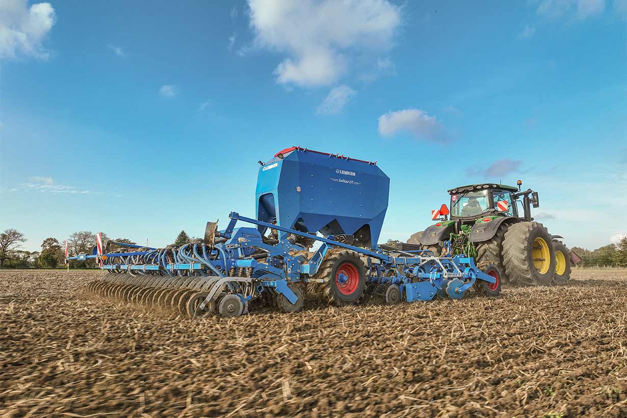 LEMKEN Solitair 600 im Einsatz