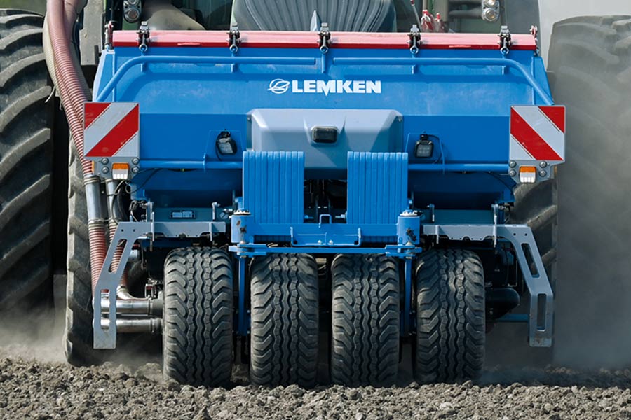 Optimum soil contact LEMKEN Solitair F 