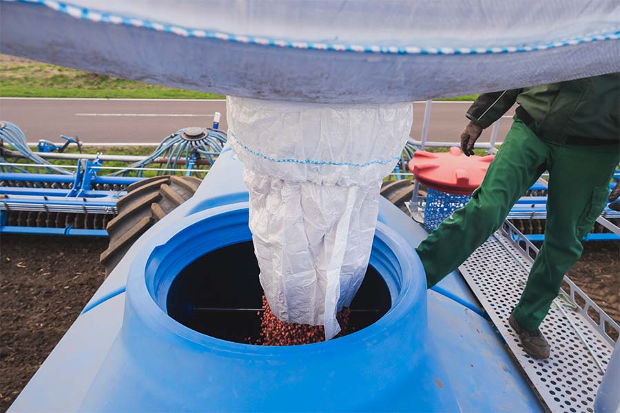 Behälter der Solitair ST von LEMKEN