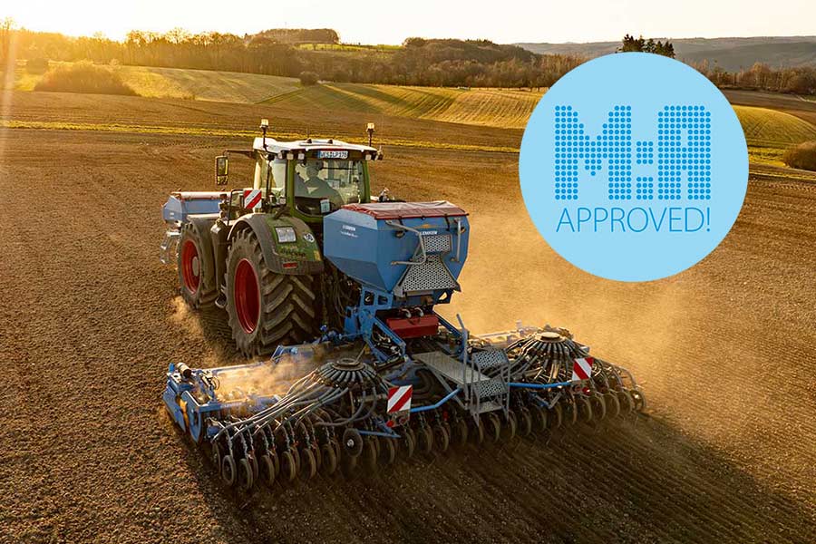 LEMKEN Pneumatische Drillmaschine Solitair MF Mission: Agritechnica approved