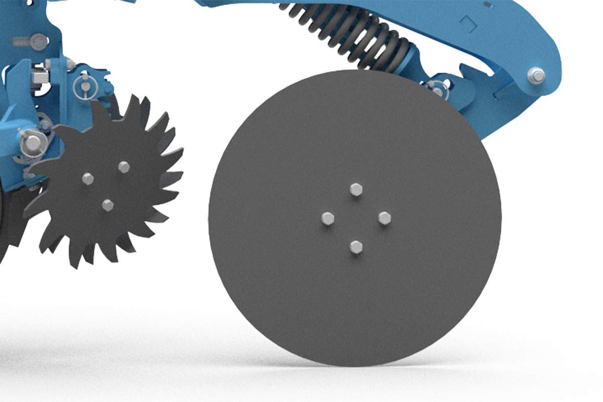 Faya Düngerschar ohne Tiefenführung Seitenansicht