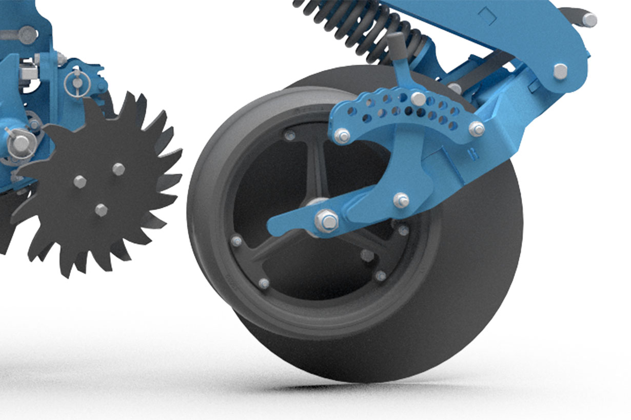 Faya Düngerschar schwere Ausführung Seitenansicht