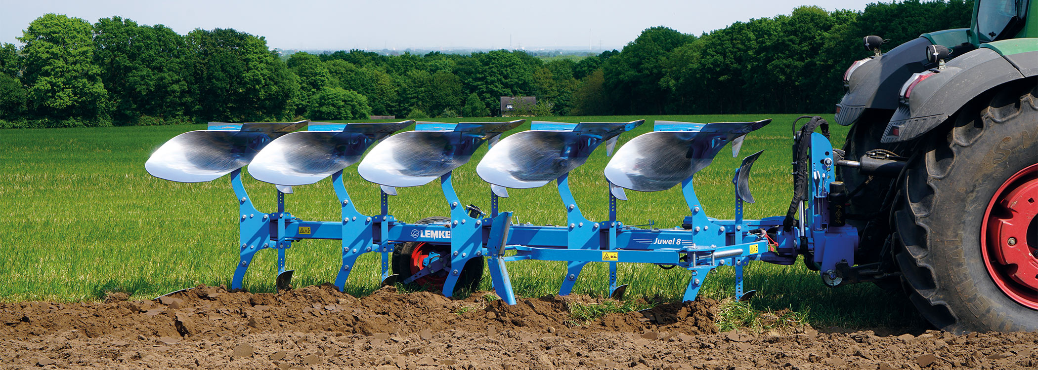 LEMKEN mounted reversible plough