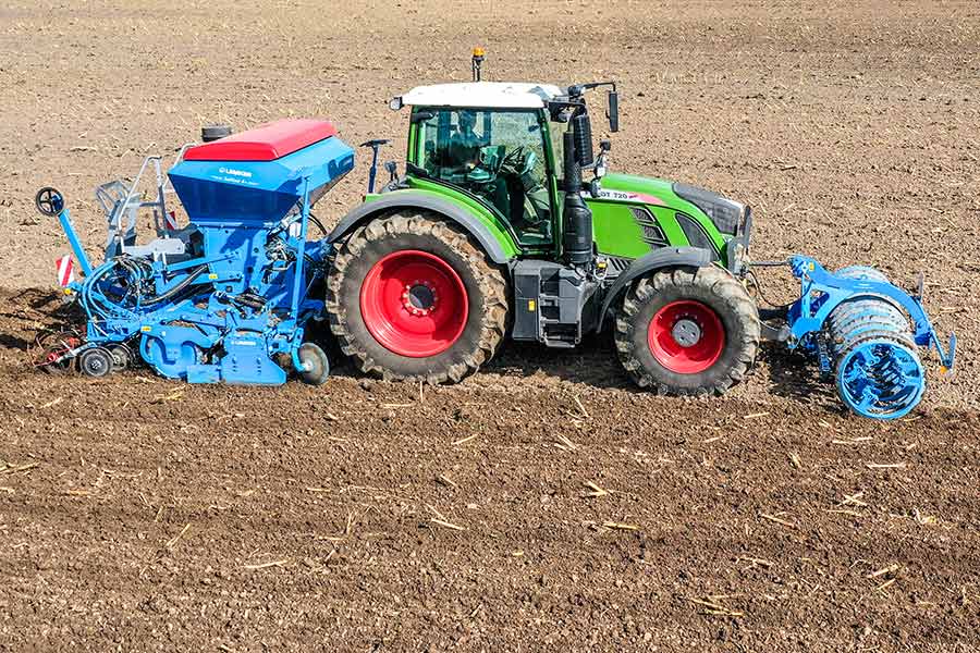 LEMKEN Frontpacker Variopack Drill combination