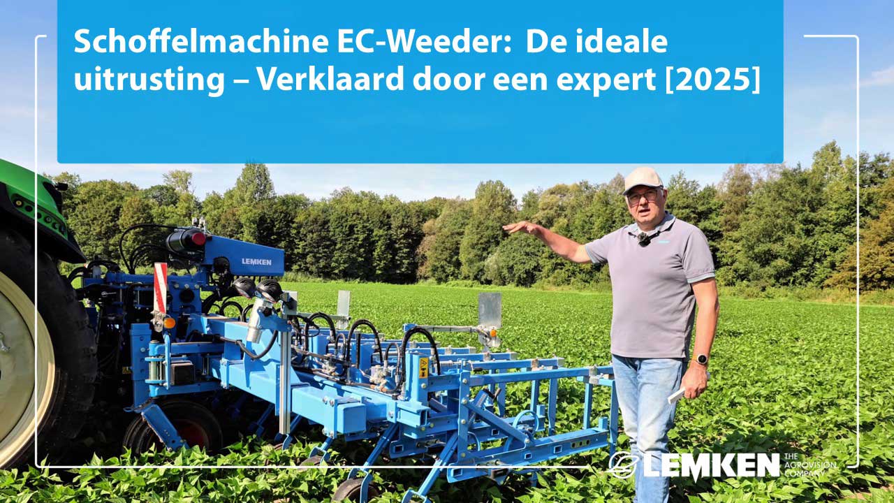 Schoffelmachine EC-Weeder uitrusting