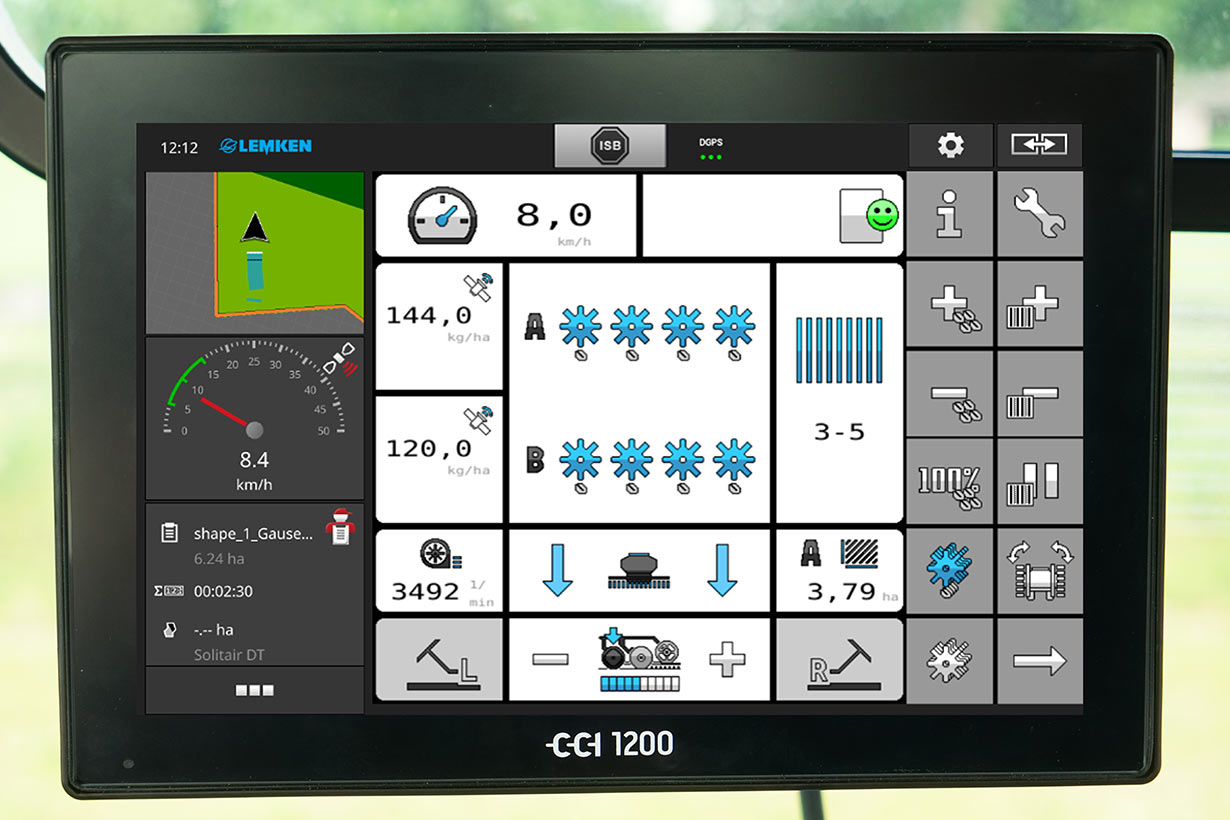 Terminal CCI 1200 mit iQblue rate control
