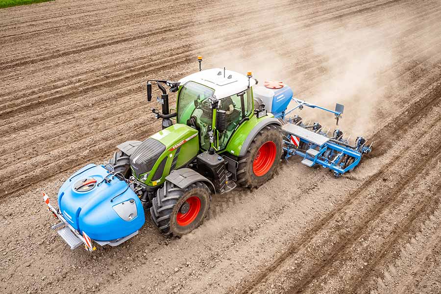 Sprayhub und Einzelkornsämaschine Azurit von LEMKEN