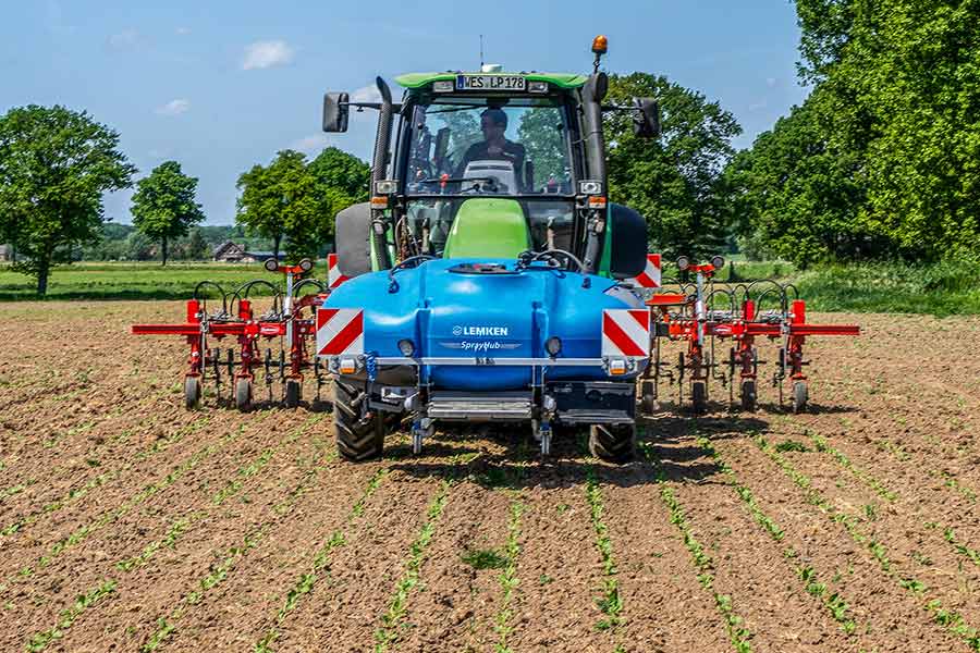 Sprayhub mit EC Weeder von LEMKEN 