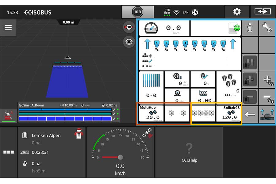 LEMKEN iQblue machine connect