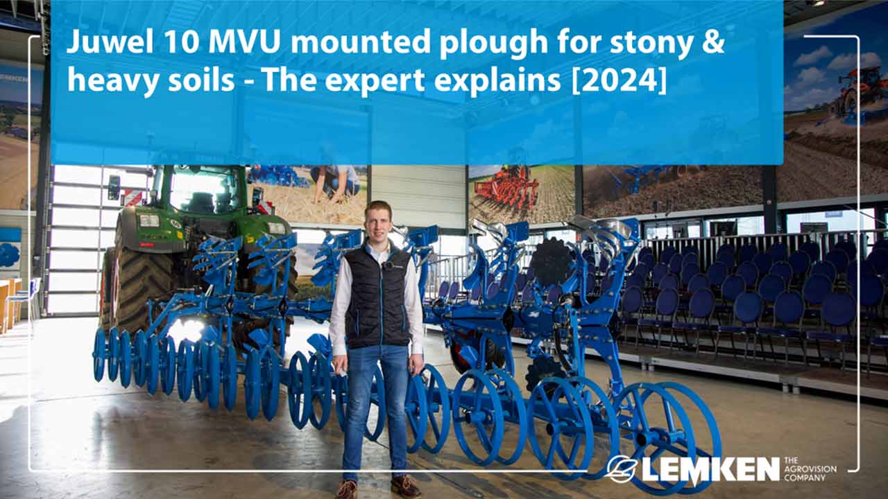 Juwel 10 mounted plough Expert video