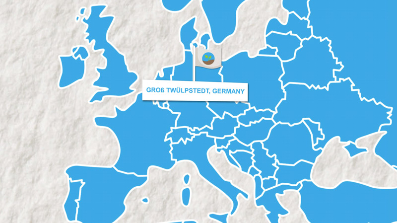 L-Team map of Groß Twülpstedt, Germany