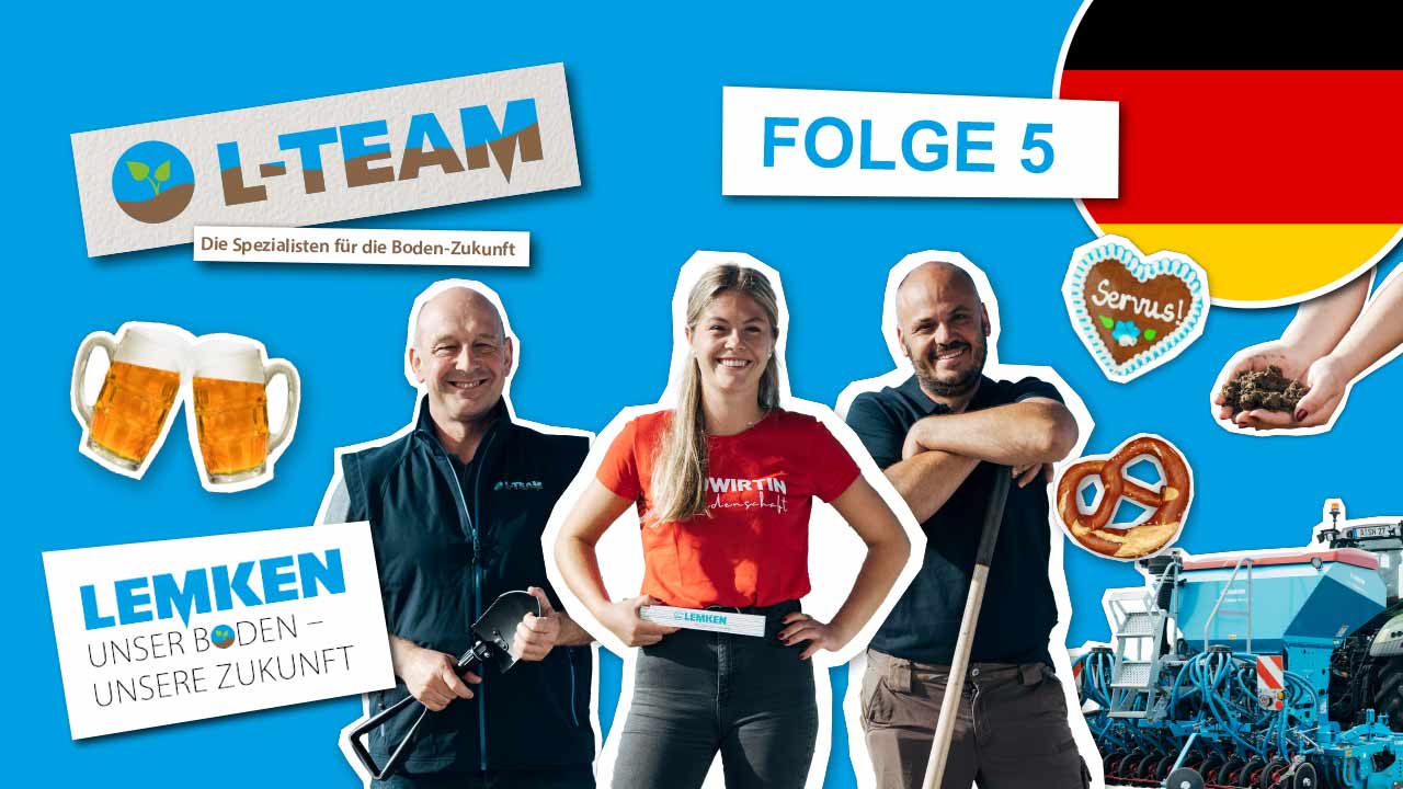 L-Team Collage Folge 5 in Deutschland mit der Rubin 10 und Anna-Maria Stürzer