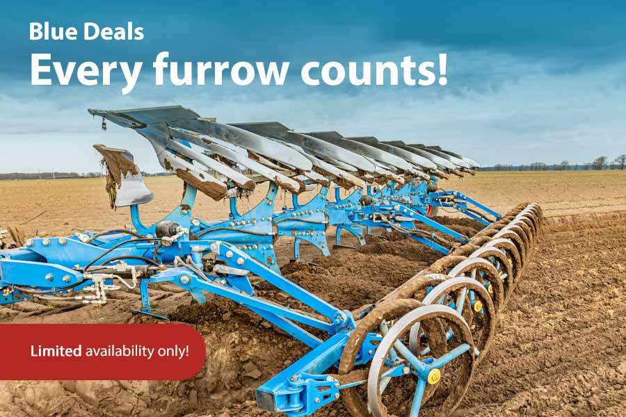 Save £500 per pair of bodies on the plough with Blue Deals