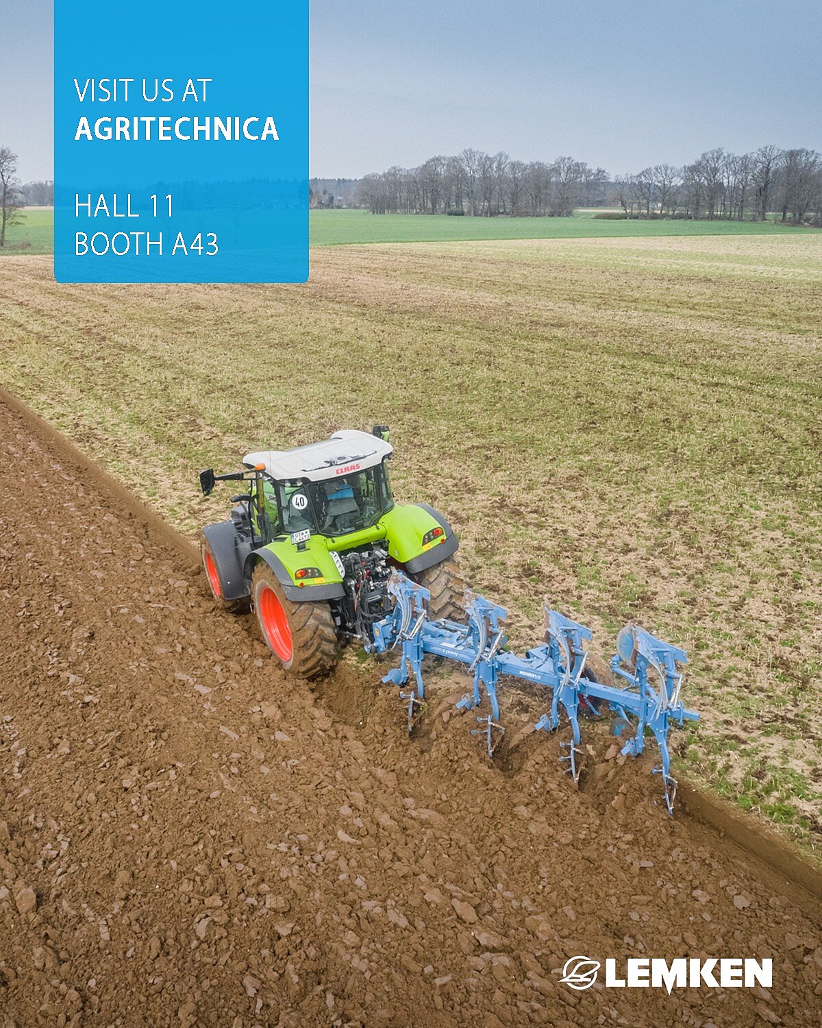 🌾 For you at Agritechnica: Our Juwel 6 with 110 mm frame diameter and 80 cm frame height in 3-5-furrow version. In the M...