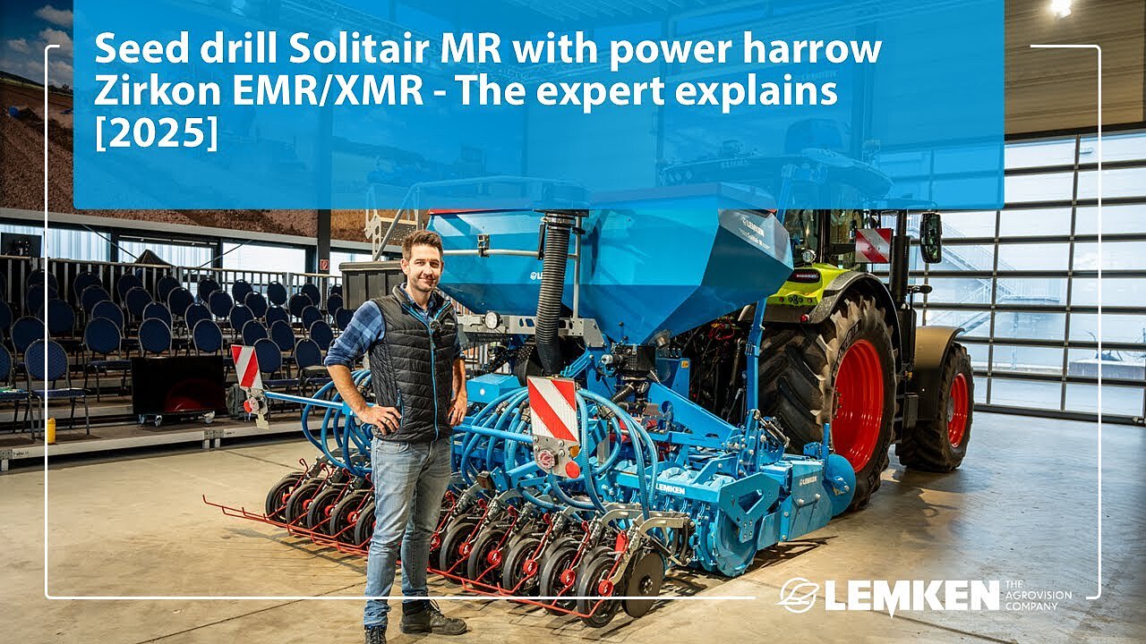 Seed drill Solitair MR with power harrow Zirkon EMR/XMR - The expert explains [2025]