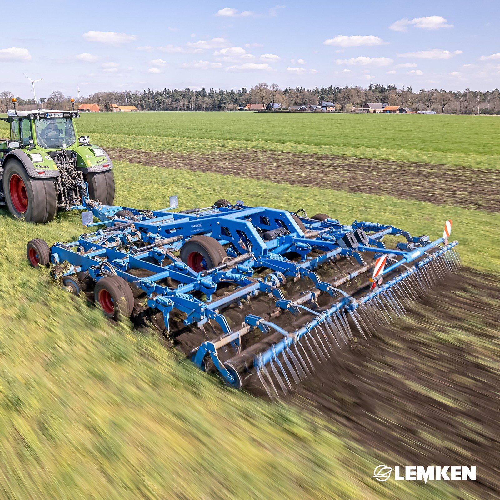 Our Koralin is ideally equipped for stubble cultivation in the first and second pass. Emerged volunteer cereals and...