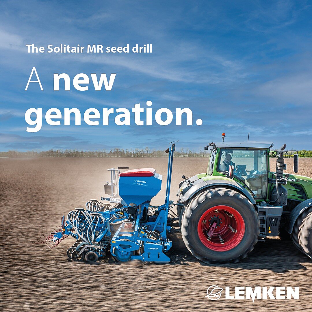 A new generation is here! 🌾 
Even more convenient: The new LEMKEN Solitair MR can now be operated from just one side. 🚜...