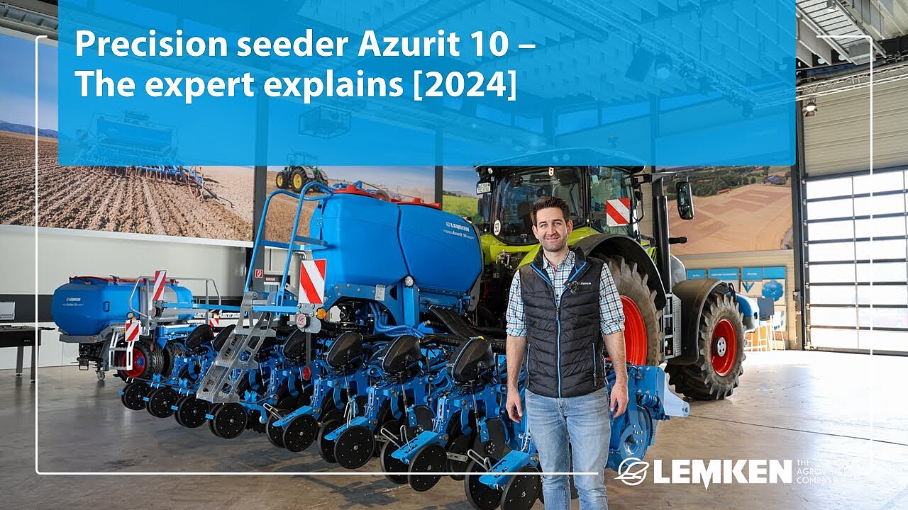 Precision seeder Azurit 10 - The expert explains [2024]