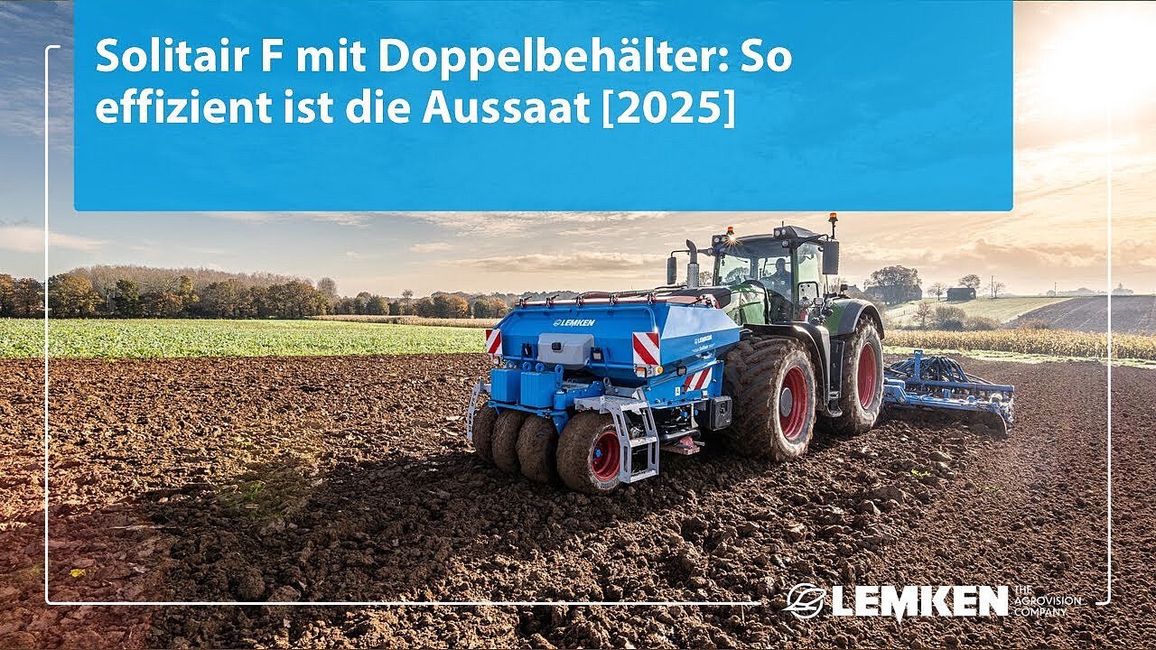 Solitair F mit Doppelbehälter: So effizient ist die Aussaat [2025]